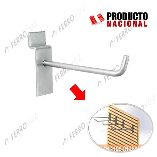 GANCHO TRUPAN 30 CM ( X 12 UNIDADES )