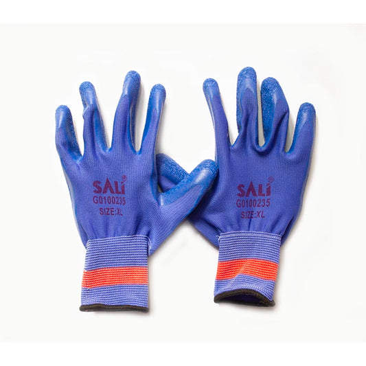 GUANTES NITRILO LATEX AZUL TALLA XL "SALI"