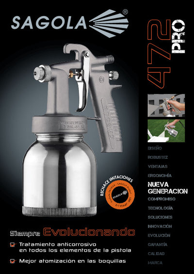 PISTOLA SAGOLA MODELO 472 PRO 50PSI