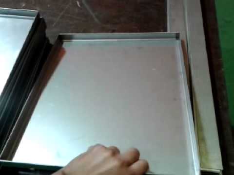 FUENTE BANDEJA HORNEAR GALVANIZADO  42 x 32 x 3cm