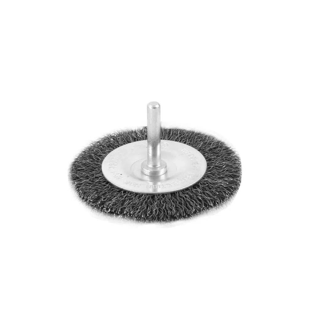 ESCOBILLA CIRCULAR 1 1/2" CON VASTAGO 1/4" "TOOLCRAFT"