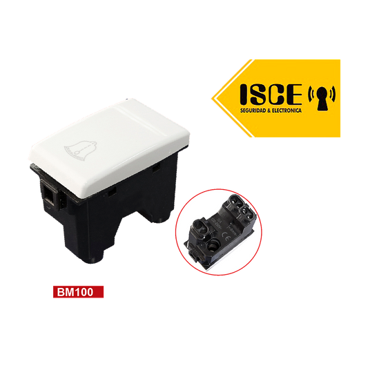 DADO PULSADOR 10A P/TIMBRE  "OPALUX"