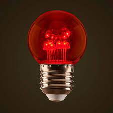 FOCO PAVONADO ROJO 25W  220V-240V OPALUX