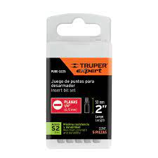 PUNTILLA PLANA 1/4" LARGO 2" "TRUPER EXPERT"