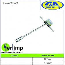 LLAVE TEE 10MM "C&A"