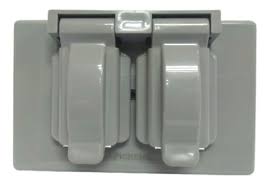 TAPA P/TOMACORRIENTE DOBLE