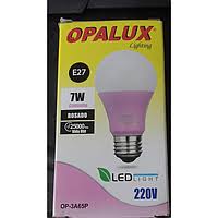 FOCO LED LUZ ROSADO 7W "OPALUX"