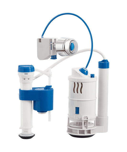 ACCESORIO COMPLETO INODORO (C/BOTON DUAL LATERAL) 7/8" "METUSA"