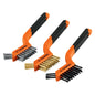 JUEGO 3 MINI CEPILLO ALAMBRE 28 PINCELES "TRUPER"