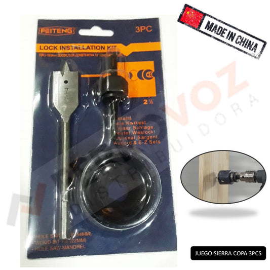 JUEGO SIERRA COPA 3PCS