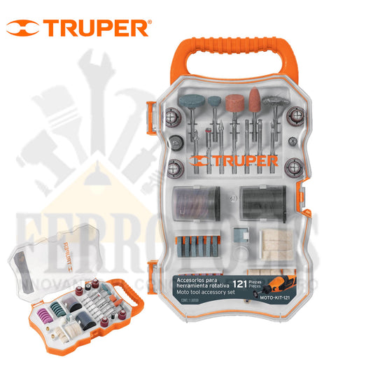 JUEGO ACCESORIOS HERRAMIENTA ROTATIVA (121 PCS)