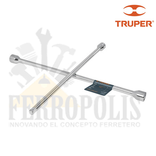 LLAVE DADO CRUZ  20" "TRUPER"