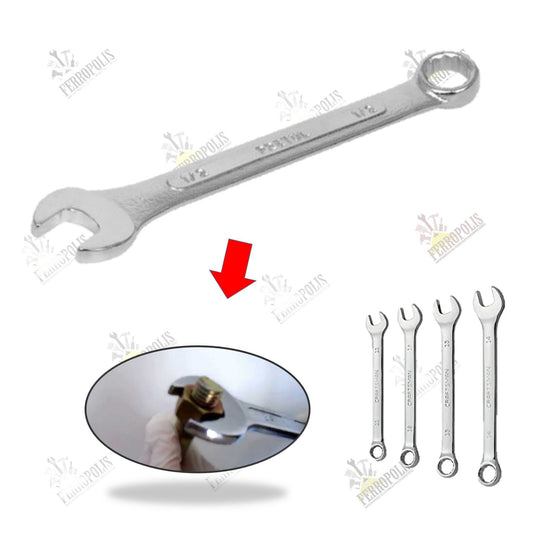 LLAVE MIXTA 17  mm "COMERCIAL"