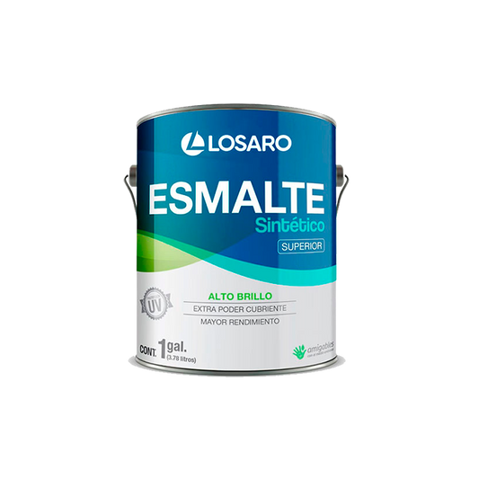 ESMALTE SINTETICO GRIS CLARO (GALON) "LOSARO"