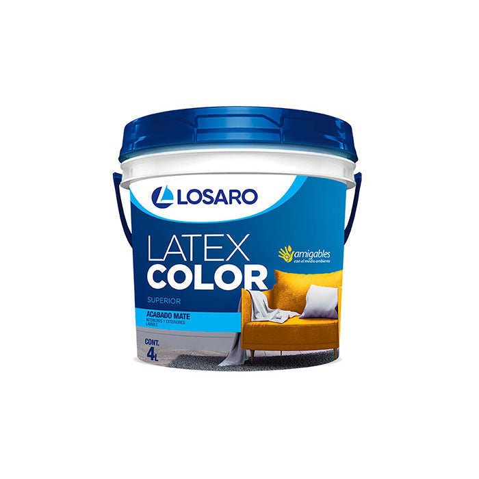 PINTURA LATEX  PISTACHO (4LT)  "LOSARO"