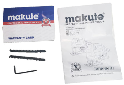 SIERRA CALADORA 710W LASER ACOPLE RAPIDO CORTE MADERA METAL MAKUTE