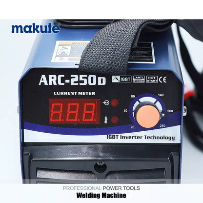 INVERSORA SOLDAR 250A 9.5KVA MMA  (BORNE=13MM) "MAKUTE"