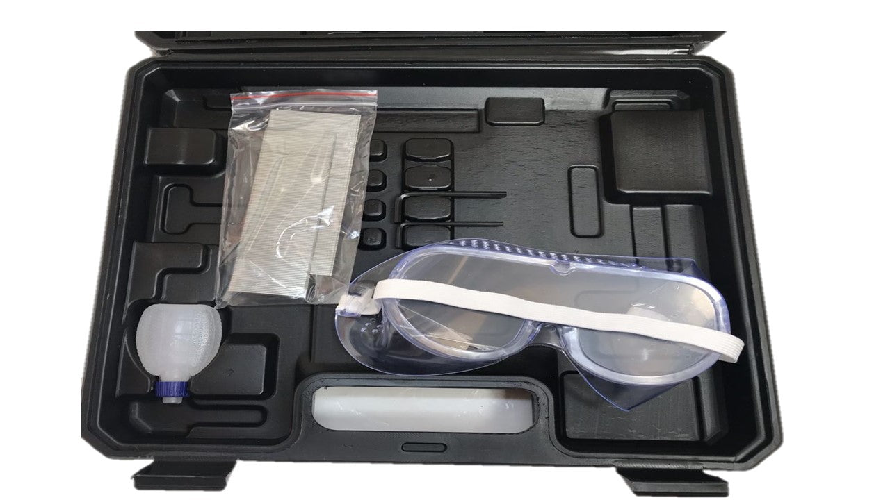 GRAPADORA CLAVADORA NEUMATICA MALETIN + KIT ALUMINIO