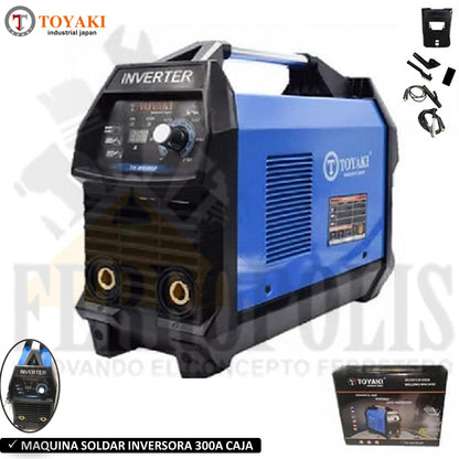 MAQUINA SOLDAR INVERSORA 300A CAJA " TOYAKI"