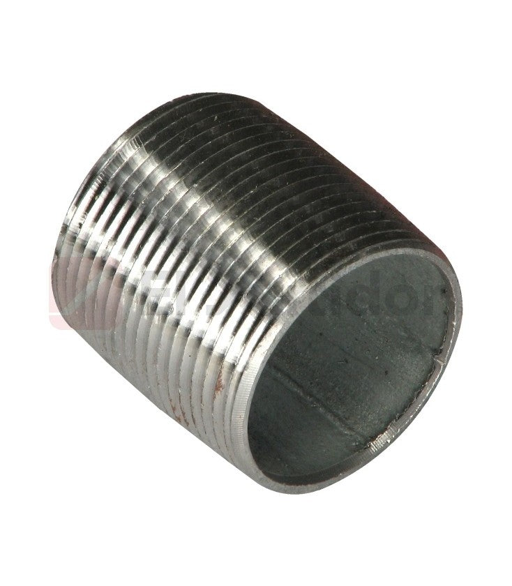 NIPLE GALVANIZADO 1/2" X 1"