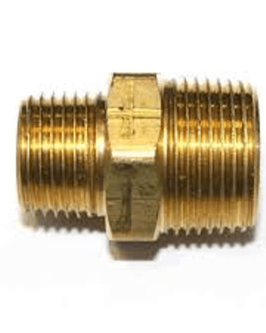 NIPLE BRONCE 3/4" x 1/2"