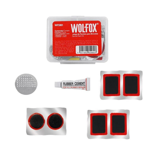 KIT PARCHES BICICLETA 6 PARCHES(10 PCS)