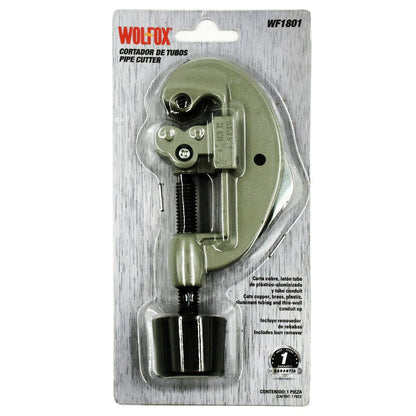 CORTADOR TUBO LATON PLASTICO 1/8-11/8  "WOLFOX"