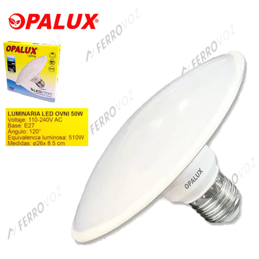 LAMPARA LED OVNI 50W " OPALUX "