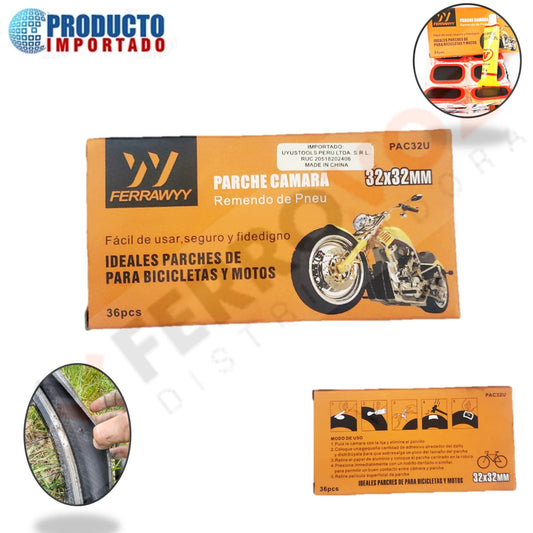 KIT PARCHES LLANTA 32mm