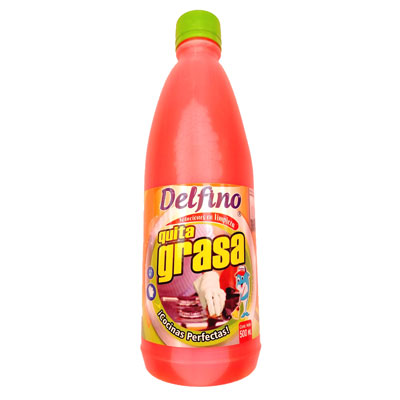 QUITA GRASA LIQUIDO 1/2 LITRO "COMERCIAL"