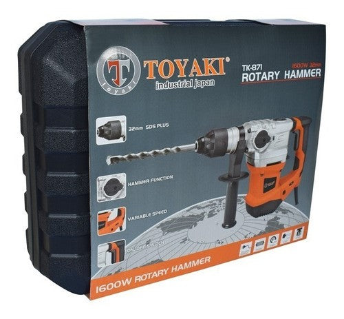 ROTOMARTILLO SDS PLUS 1600W "TOYAKI JAPAN"