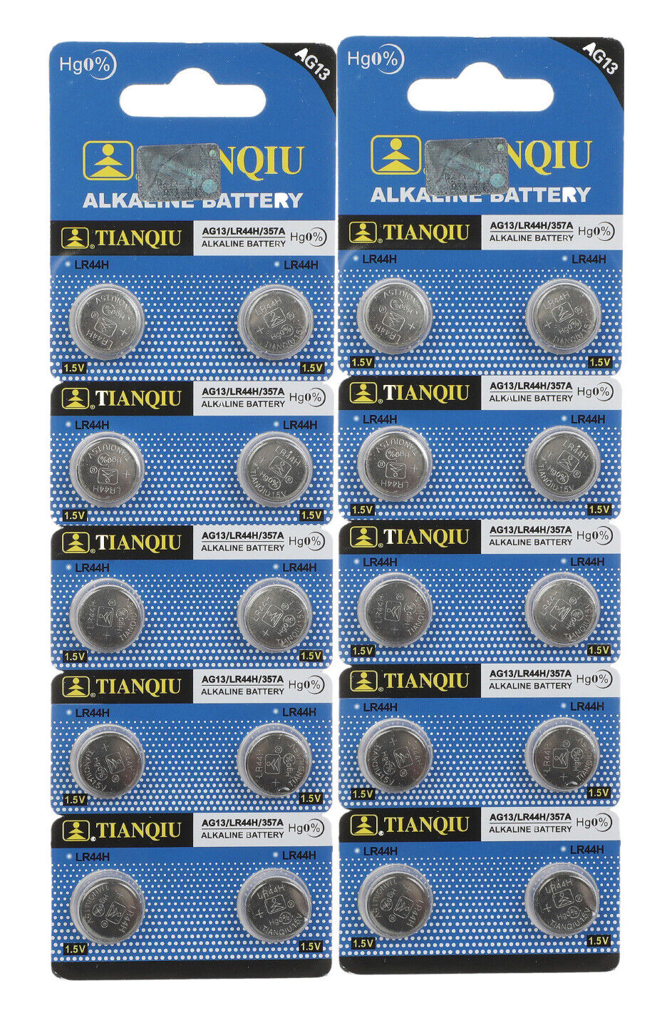 PILAS PASTILLA LR44H-357A