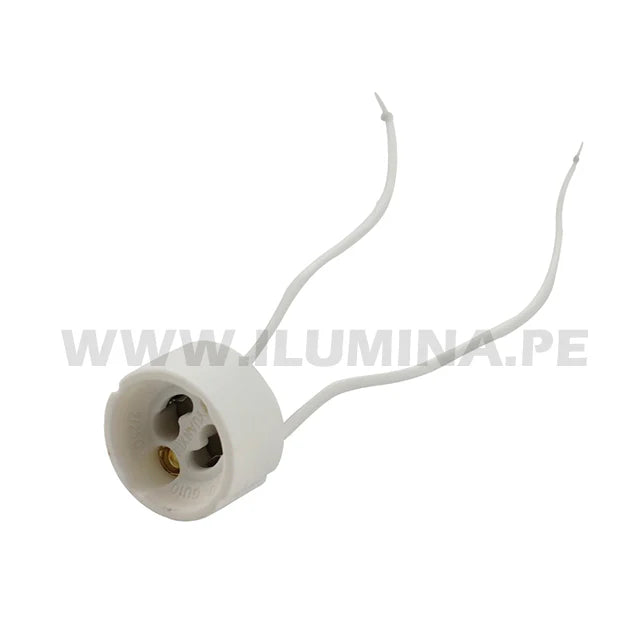 SOCKET DITROICO PIN GRUESO GU-10