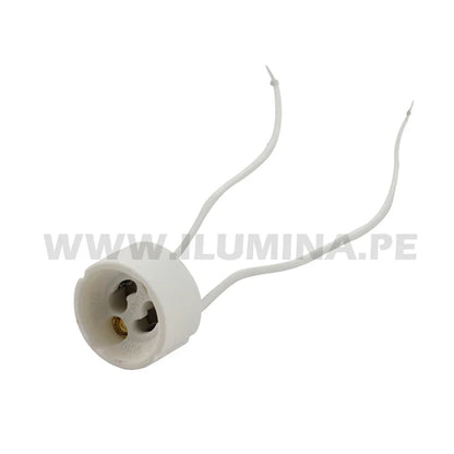 SOCKET DITROICO PIN GRUESO GU-10