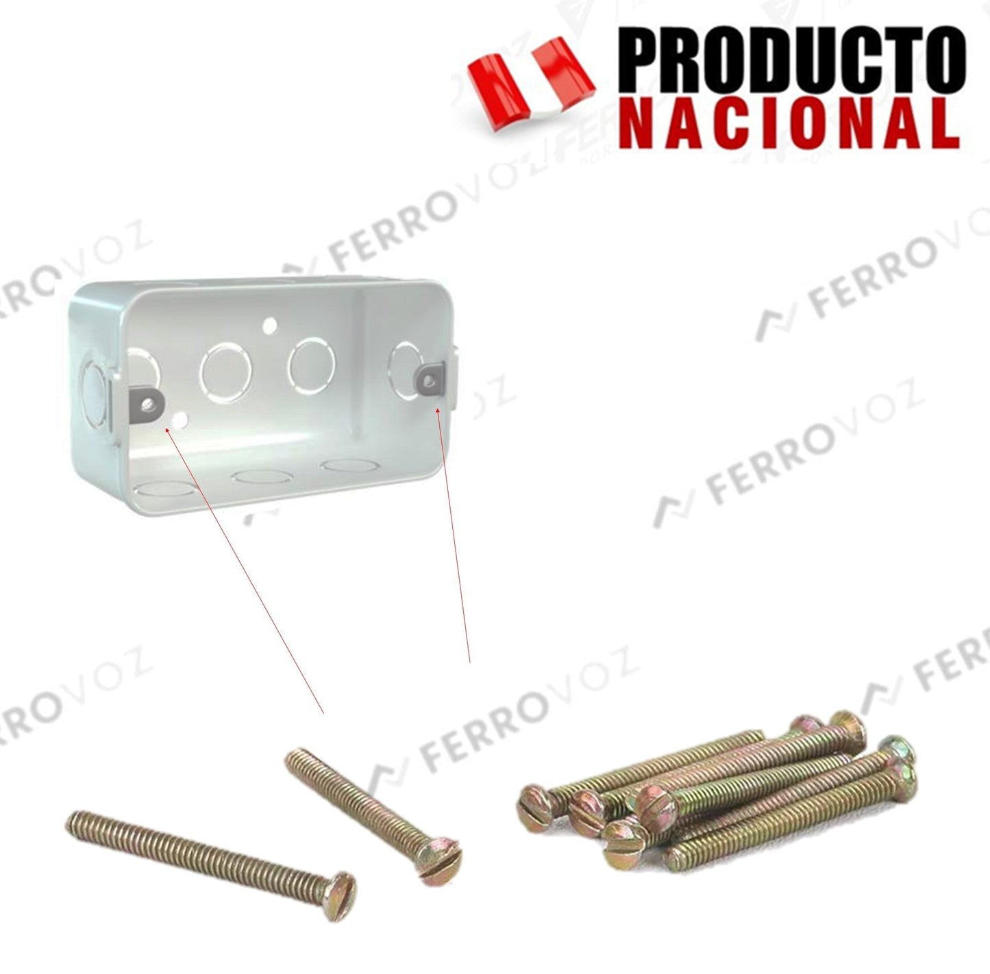 STOVE BOLT 6/32" x 1 1/2" C/T TROPICALIZADO (220gr=100pcs aprox) no inc. tuerca