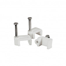 GRAPA P/CABLE RECTA 8MM ( X 100 PCS)