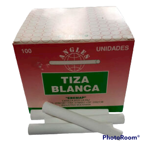 TIZA BLANCA (X4)