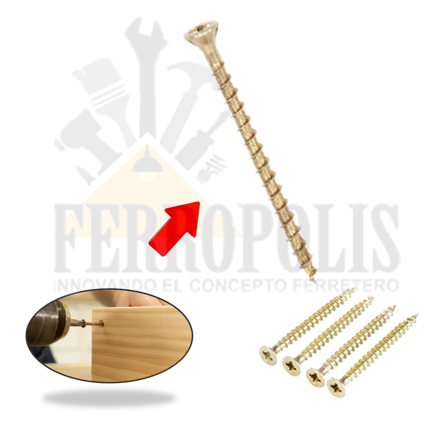 TORNILLO SPACK 3.5 X 16 ( 75 GR ≈ 100 PCS APROX )