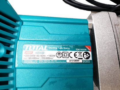 TALADRO MEZCLADOR CONCRETO PINTURA  1800W "TOTAL" USO RUDO