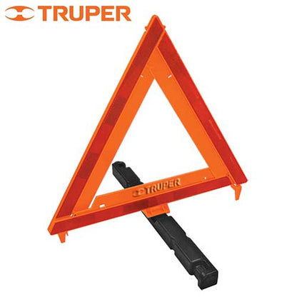 TRIANGULO SEGURIDAD PLASTICO 43.5CM "TRUPER"