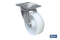 GARRUCHA MOVIL PLATAFORMA BLANCO 2" (x und)